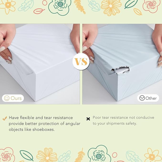 Fuxury 1500 Pcs 19x24" Poly Mailers, Waterproof Mailing Envelopes - Image 6