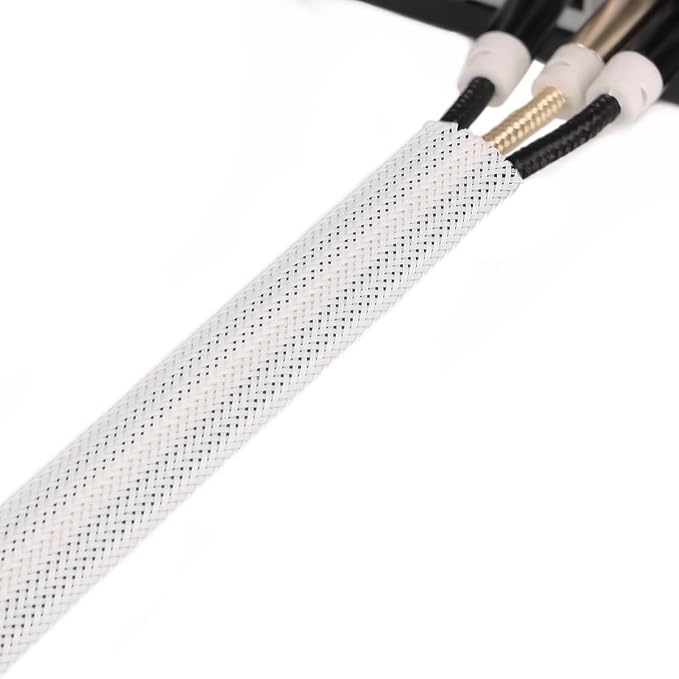 25ft PET Expandable Braided Cable Sleeve 3/8inch Pet Braided Cable Sleeve - Image 8