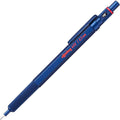 Rotring 600 Mechanical Pencil 0.5 mm Blue Full-Metal Pencil Body Hexagonal by Rotring