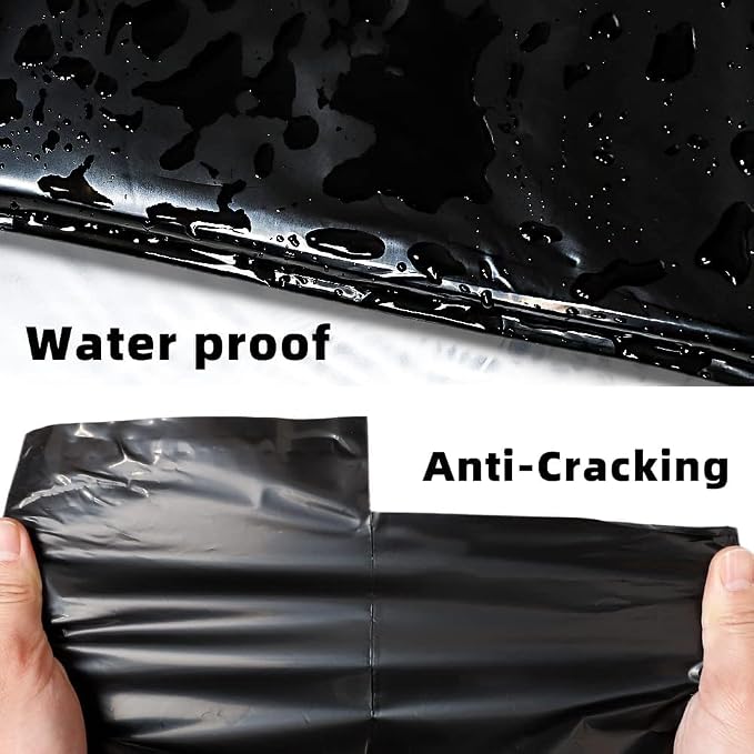 POLYSELLS 1000 pcs 12x15.5 Inches Black Poly Mailers Shipping Envelopes - Image 4