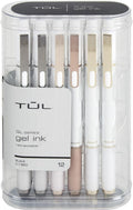 TUL® GL Series Retractable Gel Pens, Medium Point, 0.7 mm, Pearl White Barrel by TUL