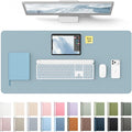 YSAGi Leather Desk Protector, Office Mat, Large Mouse Mat, Non-Slip PU Leather by YSAGi