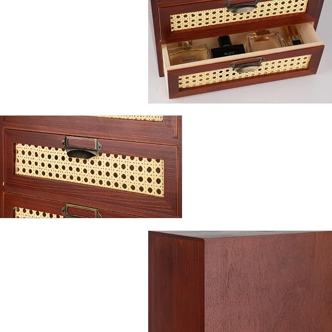 GoooodGIFT Desktop Drawers Organizer Card Catalog Drawer Card Cabinet Small - Image 6