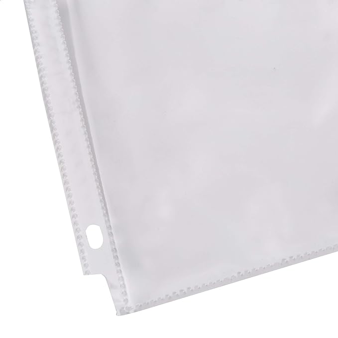 Amazon Basics Sheet Protectors for 3 Ring Binder, Top Loading - Image 5