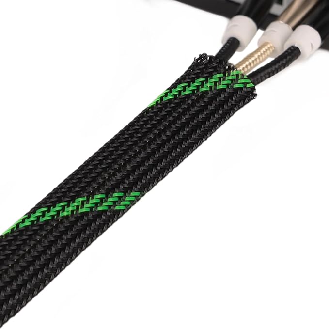 25ft PET Expandable Braided Cable Sleeve 1/6inch Pet Braided Cable Sleeve - Image 8