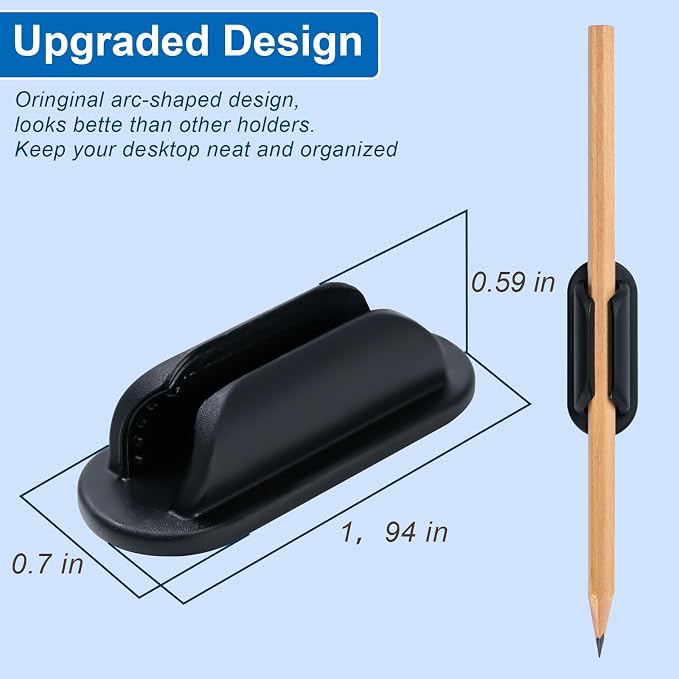 10 Pack Adhesive Pencil Holders - Image 2
