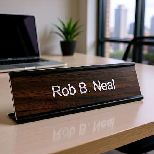 Lasercrafting Custom Engraved Name Plate - Image 3