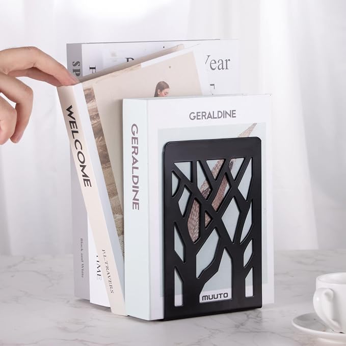 Book Ends, Book Ends for Shelves, Bookends for Shelves, Book Ends for Heavy - Image 5
