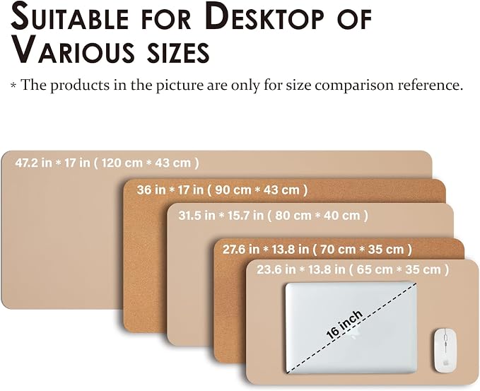 Large Cork Desk Mat - Image 5