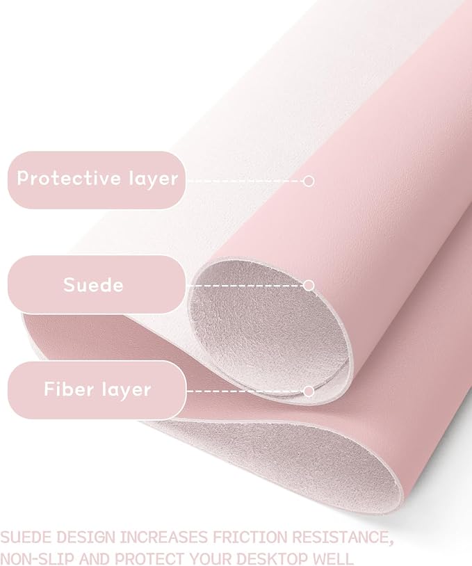 Writing Desk Pad Protector, YSAGi Anti-Slip Thin Mousepad - Image 2
