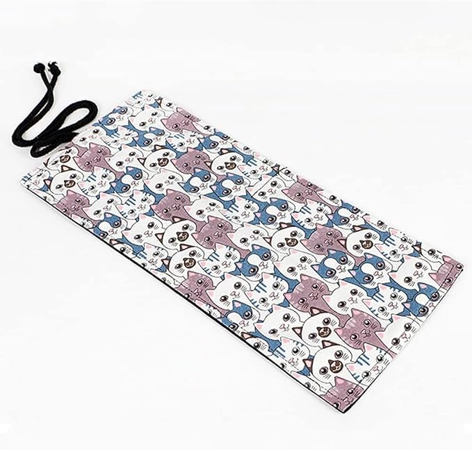 DIYOMR 12/24/36/72 Slots Pencil Wrap Roll, Artist Colored Roll Up Bag, Short - Image 6