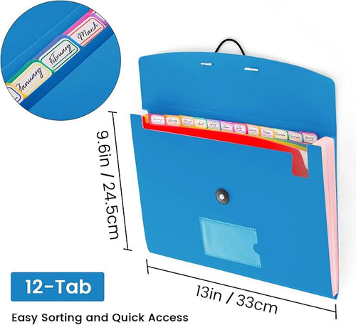 13 Pocket Accordion File Organizer - Image 2