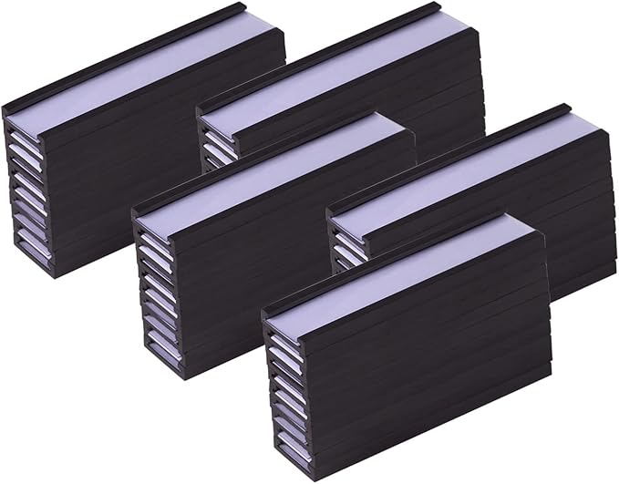 Magnetic Label Holders with Magnets Magnetic Data Card Holders with Clear by EEOYU