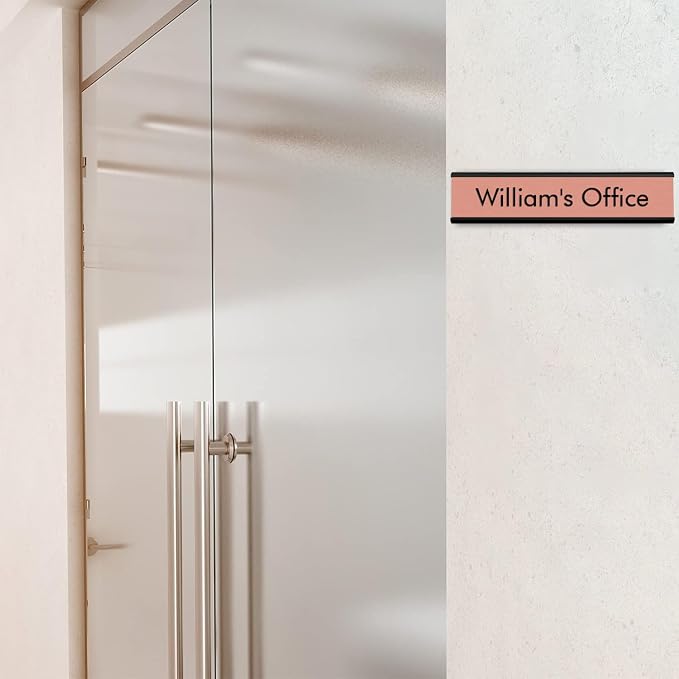 10 Pack 2” x 10” Aluminum Name Plate Holders - Image 6