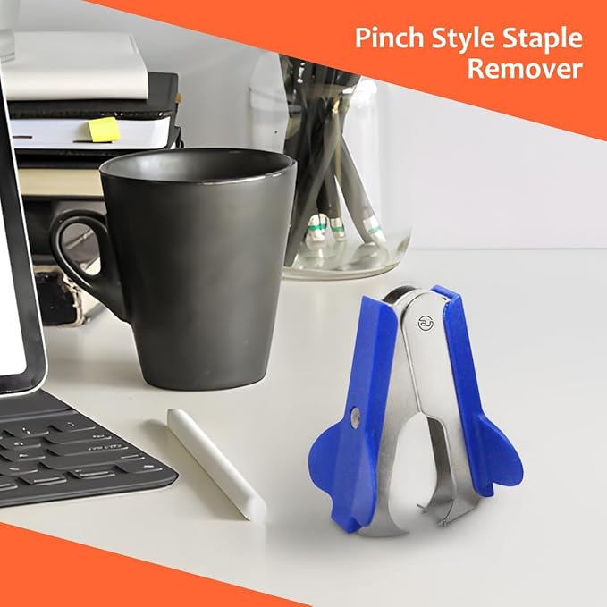 Ultimate Stationery Staple Remover Tool 6 PK Staple Puller Pinch Jaw - Image 4
