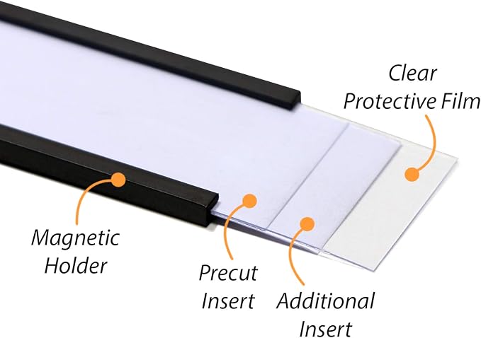 SmartSign Magnetic 'C' Channel Label Holders - Image 6