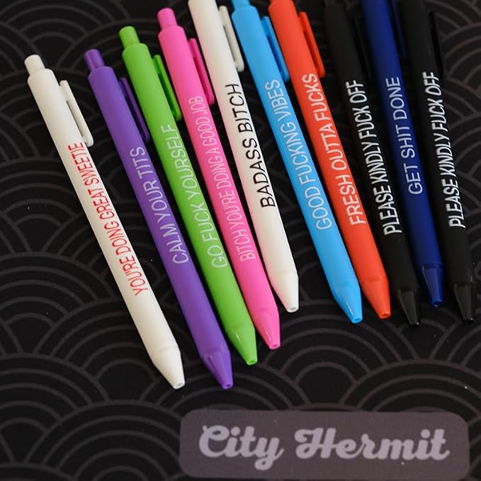Cityhermit 22Pcs Funny Pens Set - Image 2