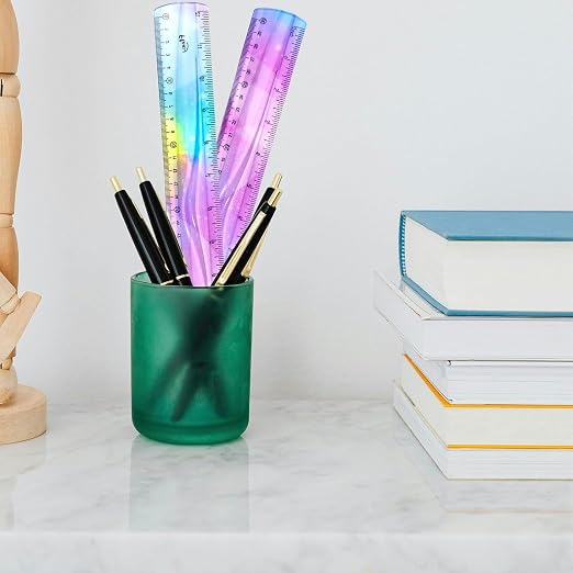4 PCS 12 Inch Flexible Ruler, Bendable Plastic Ruler, Soft Bendable Gradient - Image 7