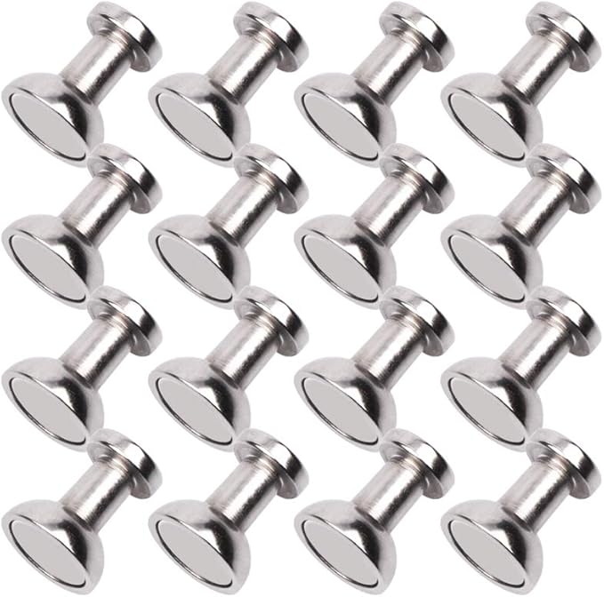 Magnetic Push Pins for Refrigerator Magnets, Map Magnets by Buvunt