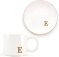 RainVibe Elegant Gift Set for Women – Personalized Monogram Ceramic Mug & by Unknown