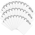 Dry Erase Clipboards, HERKKA 32 Pack Hardboard Office Whiteboard Clipboards Low by HERKKA