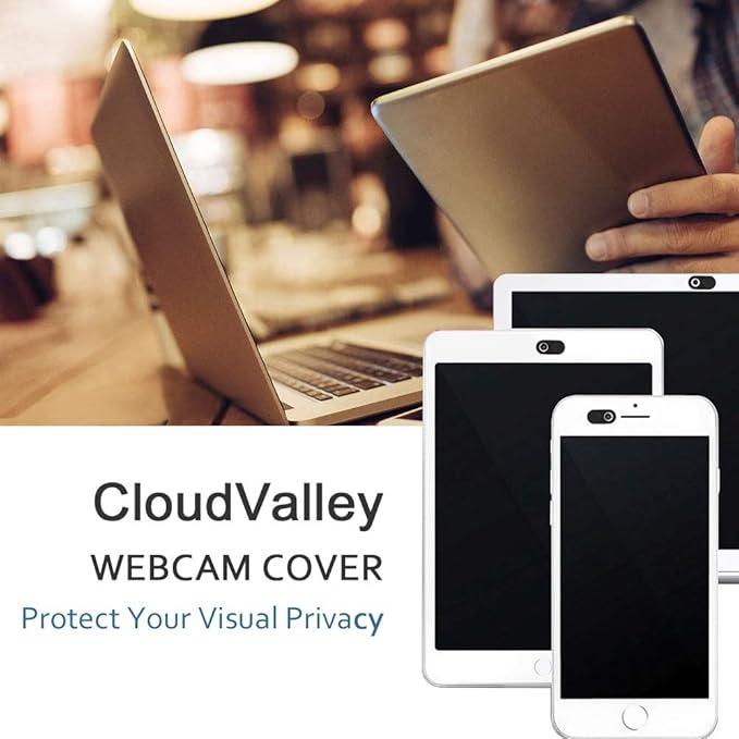 CloudValley Laptop Camera Cover Slide, Metal 0.023 Inch Ultra-Thin, 2 Pack | - Image 7