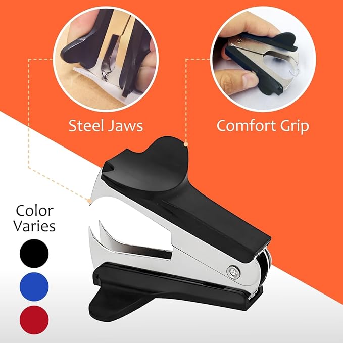 Ultimate Stationery Staple Remover Tool 6 PK Staple Puller Pinch Jaw - Image 3