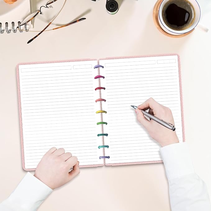 9-Disc Discbound Lined Refill Paper, Classic Size Pre-punched Happy Planners - Image 4