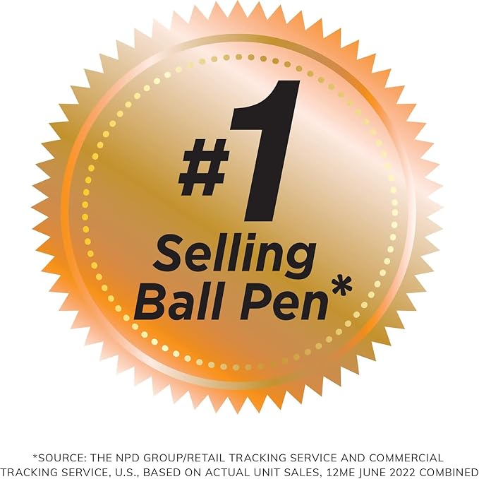 BIC Round Stic Xtra Life Ballpoint Pens, 300 Pack | Bulk Pack of 300 Black Pens - Image 7
