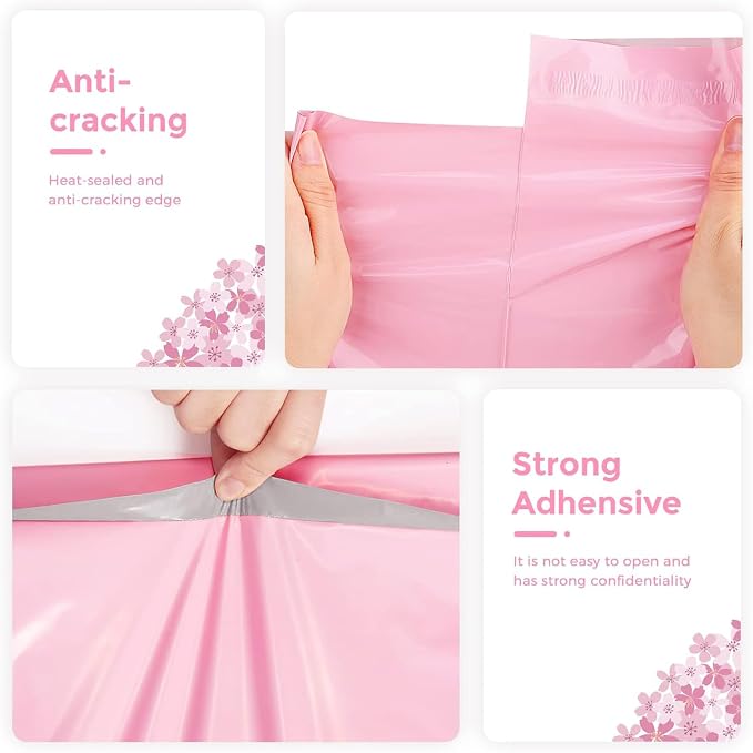 Metronic Poly Mailers 10X13 100 Pack, Strong Adhesive Shipping Envelopes - Image 5