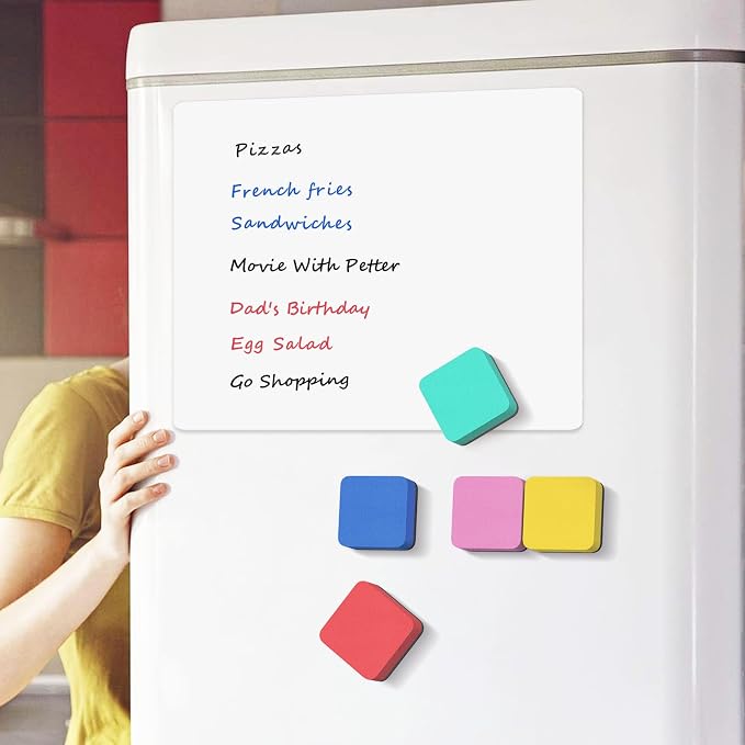 MaxGear Dry Erase Erasers, 36 Pack Magnetic Whiteboard Erasers, 6 Colors | Mini - Image 5