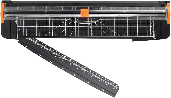 ZEQUAN 18-Inch Paper Trimmer, Slider Cutter, 1 Blades, Cardstock Crafts | Easy by ZEQUANEST2004