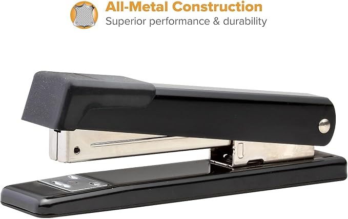 Bostitch Office Classic Metal Desktop Stapler, 20 Sheet Capacity, Dual Clinch - Image 5