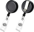 50 Pack Retractable Name Badge Holder Reel by koorito