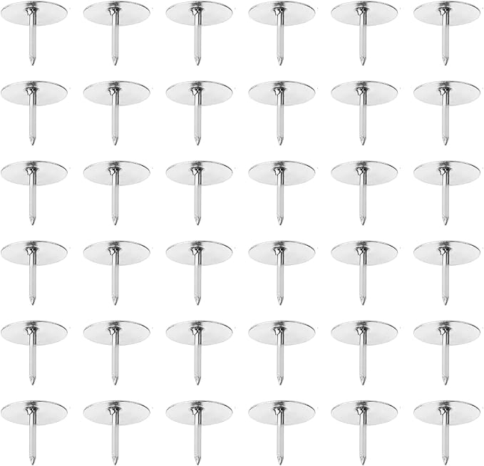 MUUZLL 500 Count Push Pins, Thumb Tack, Flat Push Pins, Standard Thumb Tacks by MUUZLL