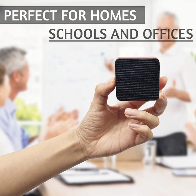 OWLKELA 48Pcs Dry Erase Erasers, Colored Magnetic Whiteboard Cleaning Tool - Image 4