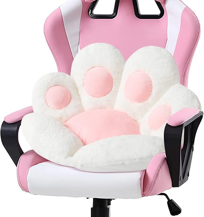 Ditucu Cat Paw Cushion Kawaii Chair Cushions 27.5 x 23.6 inch Cute Stuff Seat by DITUCU