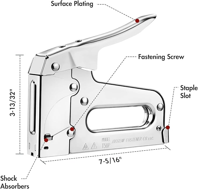 Arrow T50 Heavy Duty Staple Gun - Image 3