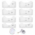 MFJUNS 10 PCS T-Shirt Ruler Guide by MFJUNS