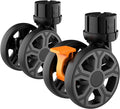 FELICON SELORSS Heavy Duty Rotation Swivel Wheels-Black-2PCS | 360°Rotate Wheel by FELICON
