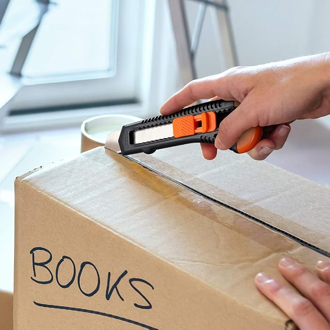 REXBETI Utility Knife, Retractable Box Cutter - Image 6