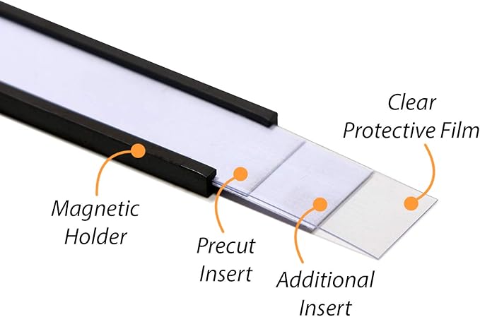 SmartSign Magnetic 'C' Channel Label Holders - Image 6
