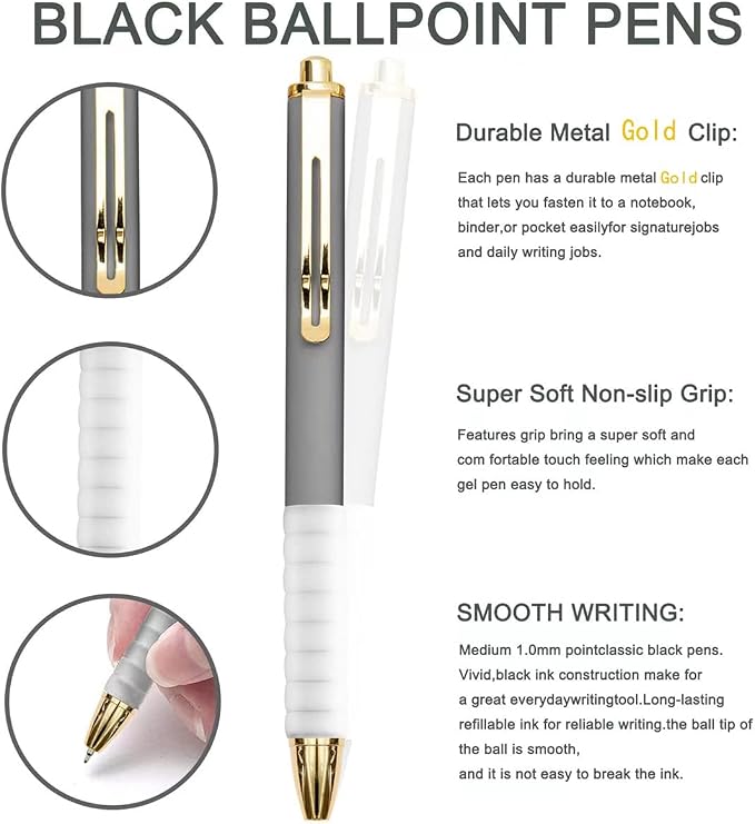 Pens, Pens Fine Point Smooth Writing Pens, Personalized Ballpoint Pens Bulk - Image 4