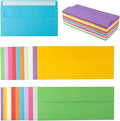 50 Pack Colorful #10 Business Envelopes Self Seal Letter Envelope | Standard by Unknown