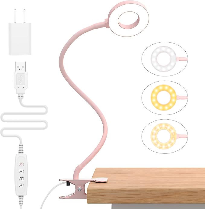 iZELL Desk Lamp, LED Reading Light by iZell