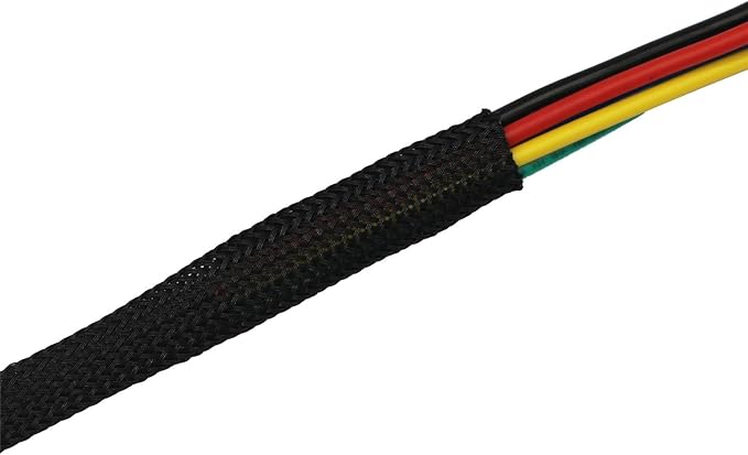 30ft PET Expandable Sleeving Wire Cable Sleeve - Image 4