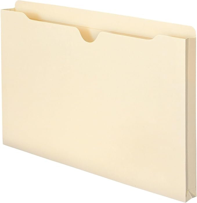 Smead File Jacket, Reinforced Straight-Cut Tab, Legal Size, 50 per Box by SMEAD