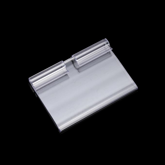 50pcs Labels for Storage Bins Plastic Label Clip, Basket Labels Clip On Wire - Image 6