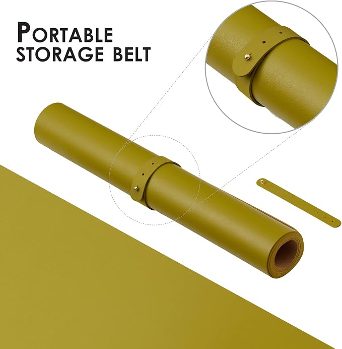 Cork Desk Mat - Dual-Sided Desk Pad - Image 4