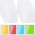 Outus 200 Pack 4.13 x 4.13 Inch Self Adhesive Label Pockets Bulk Plastic Labels by Outus